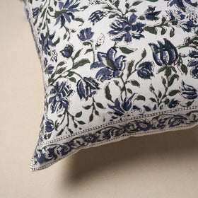 Cotton sanganeri cushion cover (16 x 16 in) 115