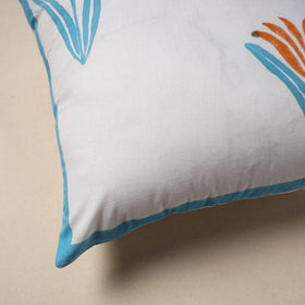 Cotton sanganeri cushion cover (16 x 16 in) 117