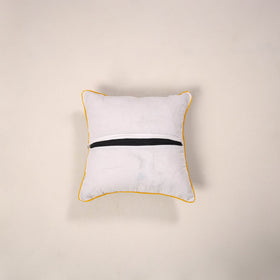 Blue - cotton sanganeri cushion cover 20 - handcrafted
