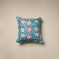 Cotton sanganeri cushion cover 28 - handcrafted
