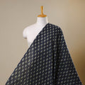 Blue Block Print Cotton Sanganeri Fabric