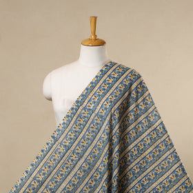 Blue - cotton sanganeri fabric 22 - handcrafted