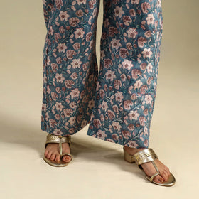 Buy Block Print Cotton Sanganeri Palazzo 