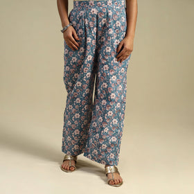 Buy Block Print Cotton Sanganeri Palazzo 