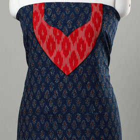 Buy Traditional Ajrakh Print Kurta Material Online in India