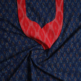 Buy Traditional Ajrakh Print Kurta Material Online in India