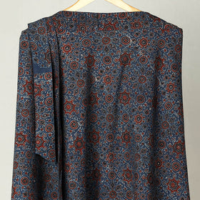  Block Print Cotton Wrap Around Ajrakh Skirt 