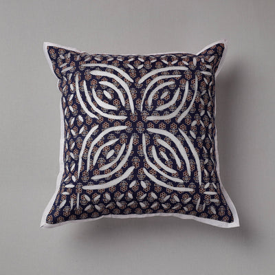 Applique Work Cushion Cover 