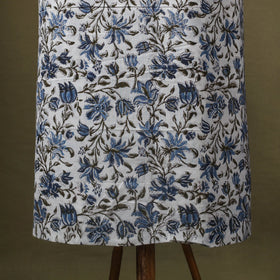 Blue - designer! Cotton unstitched dress material