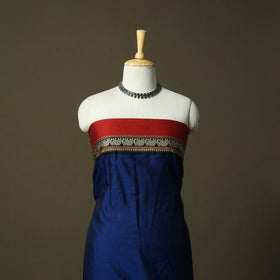 Dharwad cotton 3pc unstitched dress material with border 05