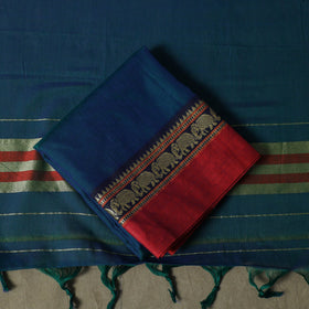Dharwad cotton 3pc unstitched dress material with border 07