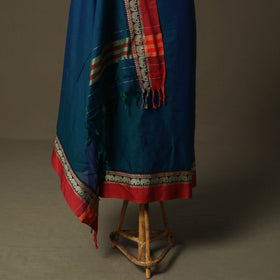 Dharwad cotton 3pc unstitched dress material with border 07