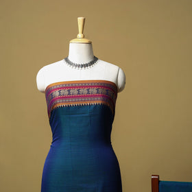 Dharwad cotton 3pc unstitched dress material with border 16