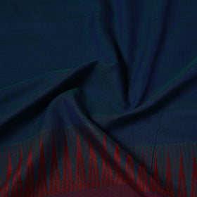 Dharwad cotton fabric with border 27 - handcrafted