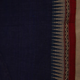 Dharwad cotton saree with border 05 - handcrafted