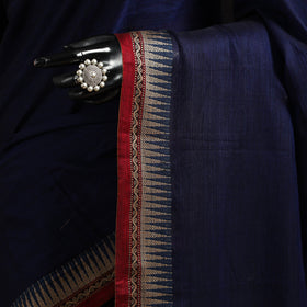 Dharwad cotton saree with border 05 - handcrafted