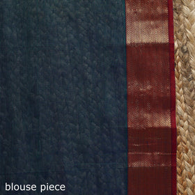 Dharwad cotton saree with border 13 - handcrafted