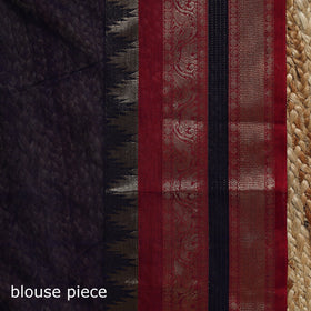 Dharwad cotton saree with border 18 - handcrafted