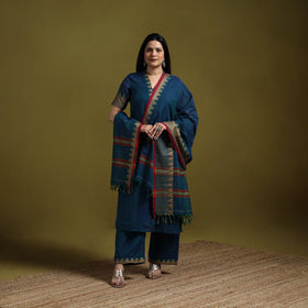 Dharwad cotton suit set with dupatta for women 06
