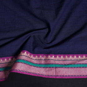 Dharwad weave cotton blouse piece 09 - handcrafted
