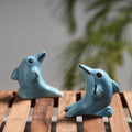  Handcrafted Ceramic Toys (Set of 2) 