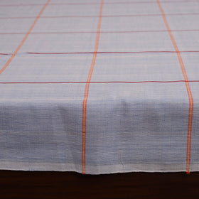 Blue - double handloom cotton bed sheet (108 x 90 in) 58
