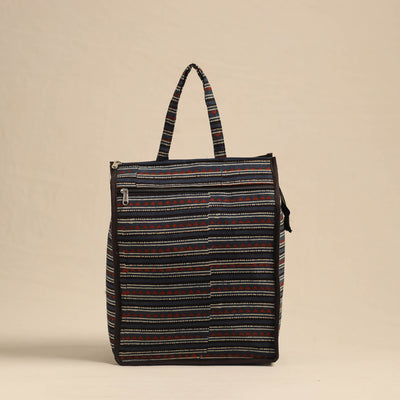  Blue Eco-Friendly Handmade Cotton Handbag for Women