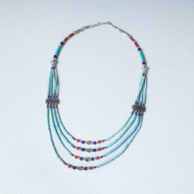 Buy Ethnic Tribal Tibetan Beadwork Necklace from Himalayas Online l iTokri.com