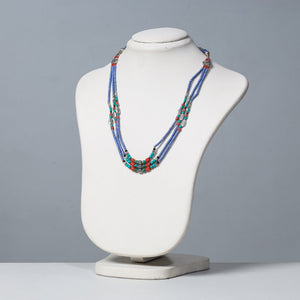  Ethnic Tribal Tibetan Beadwork Necklace from Himalayas 
