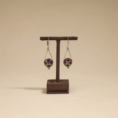 Ethnic tribal tibetan earrings from himalaya 06
