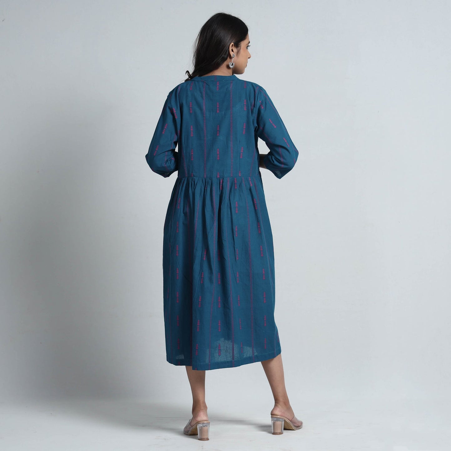 Jacquard Cotton Dress