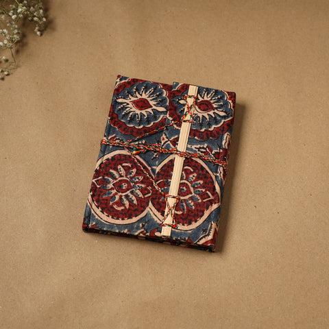 Fabric cover handmade paper notebook with thread lock 61