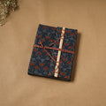 Fabric cover handmade paper notebook with thread lock 63
