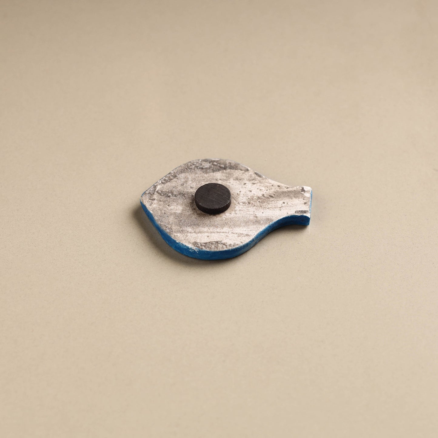 Fish - Original Blue Pottery Ceramic Fridge Magnet