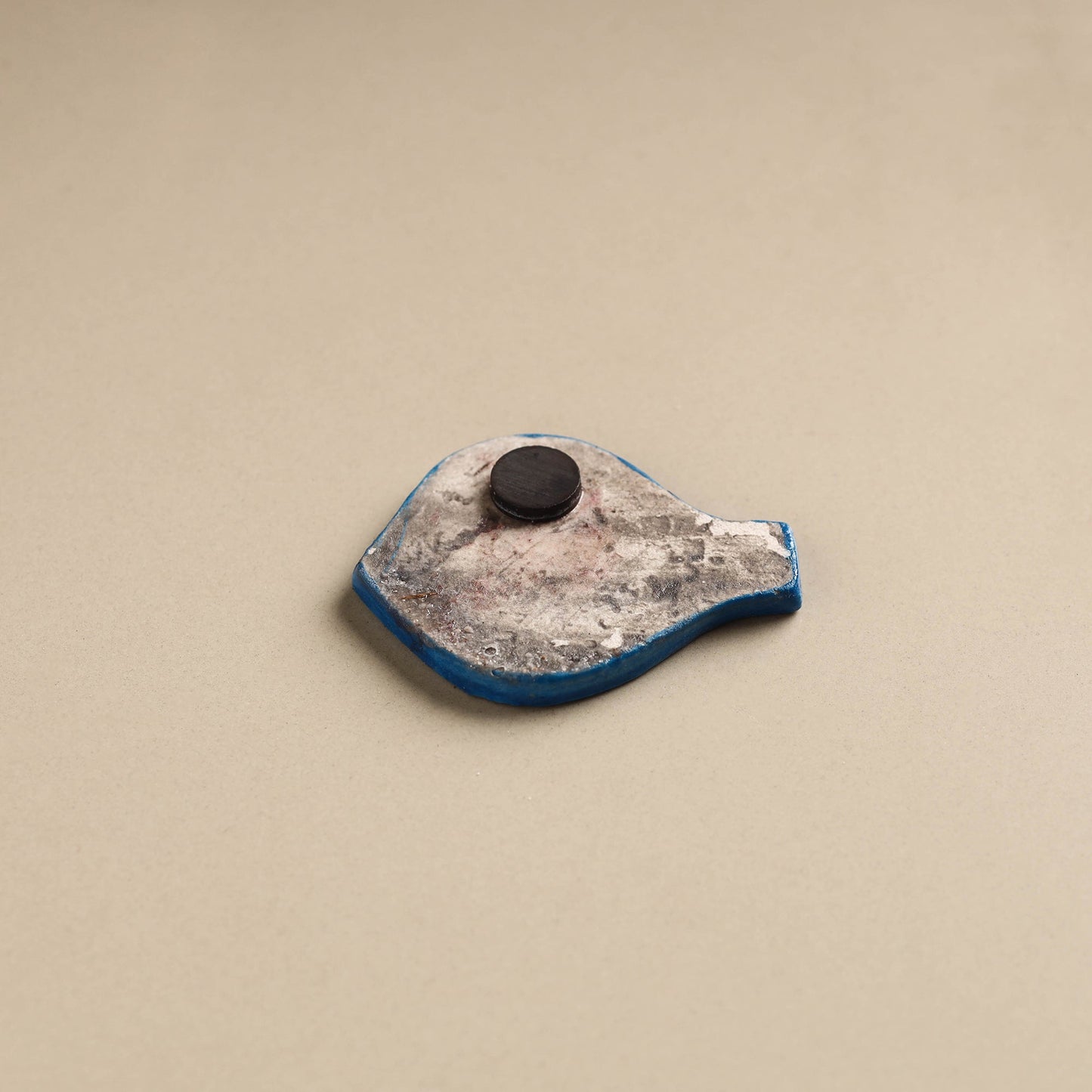 Fish - Original Blue Pottery Ceramic Fridge Magnet
