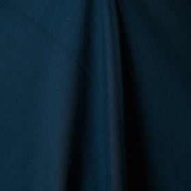 Blue - flex cotton prewashed plain fabric 06 - handcrafted