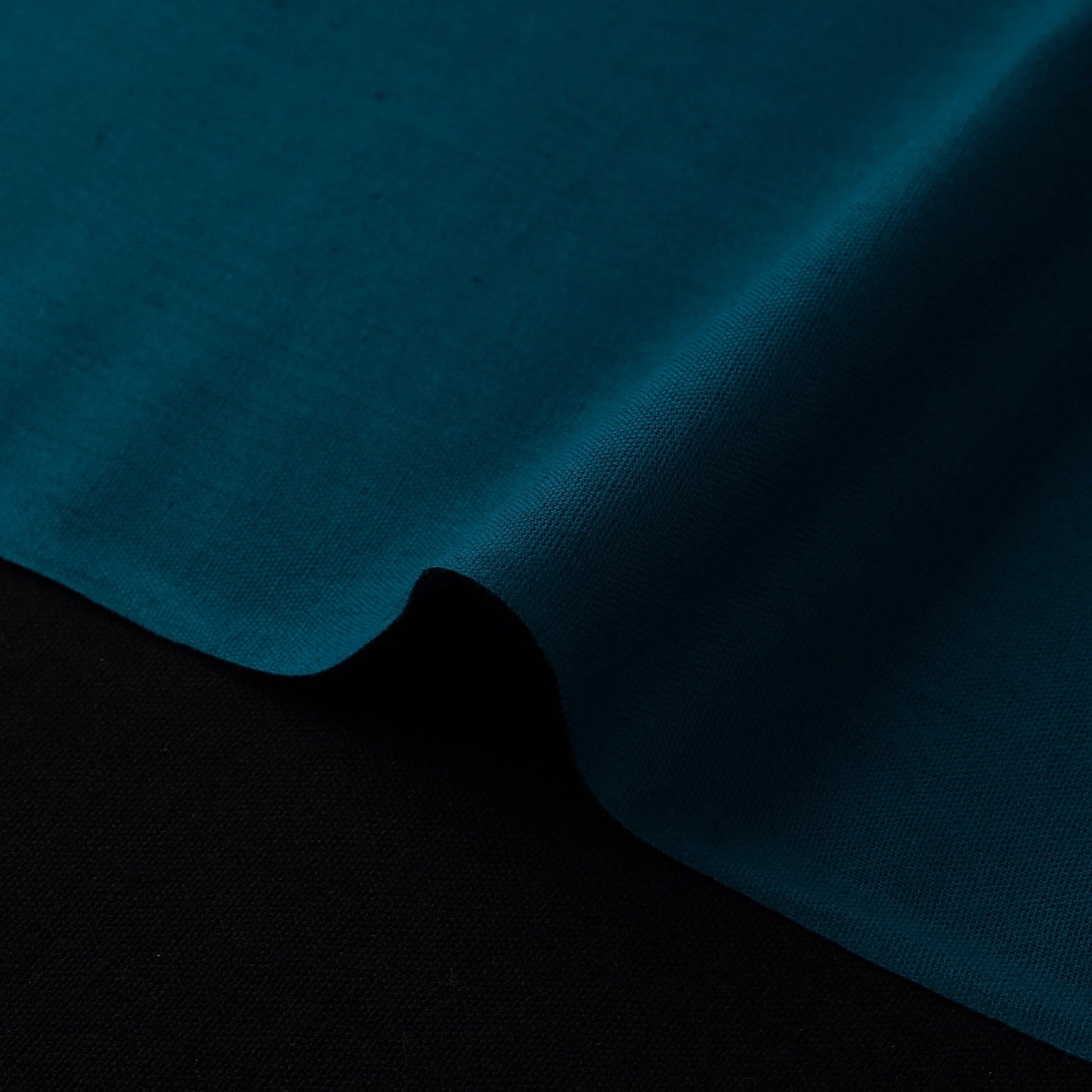 Blue - flex cotton prewashed plain fabric 20 - handcrafted