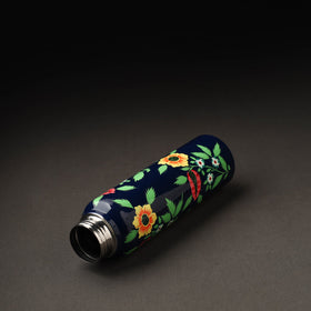  Floral Handpainted Enamelware Stainless Steel Water Bottle 