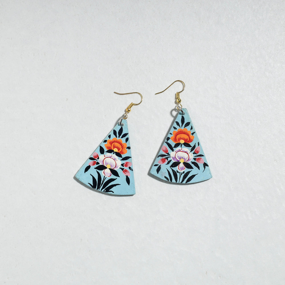 Buy Floral Handpainted Wooden Necklace Set Online l iTokri.com