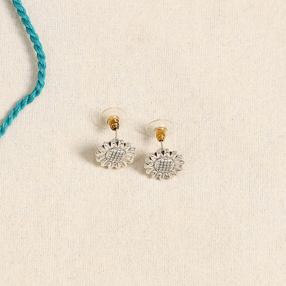 Blue - german silver necklace set 10 - handcrafted