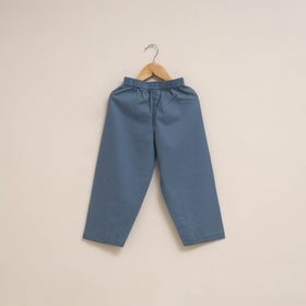 Blue - girls akola pure cotton kurta set (2-6 years) 19