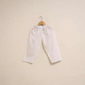 Blue - girls indigo bagru pure cotton kurta set (2-6 years)