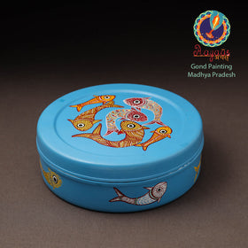  Gond Handpainted Stainless Steel Casserole