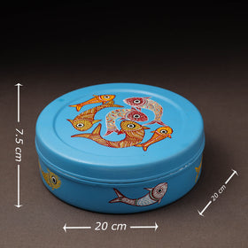  Gond Handpainted Stainless Steel Casserole
