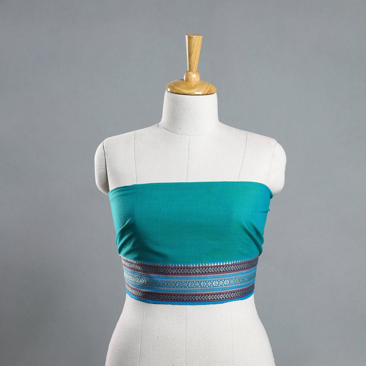 Buy Green Dharwad Cotton Blouse Piece 