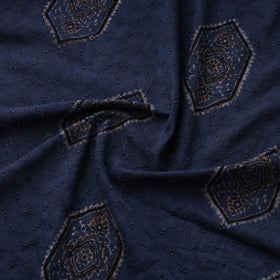 Hakoba natural dyed cotton fabric 14 - handcrafted