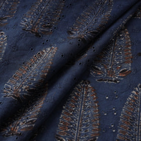 Hakoba natural dyed cotton fabric 35 - handcrafted