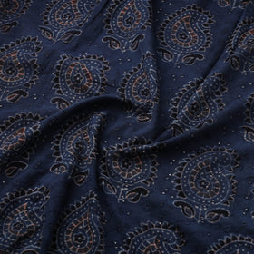 Hakoba natural dyed cotton fabric 07 - handcrafted