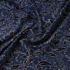 Hakoba natural dyed cotton fabric 42 - handcrafted