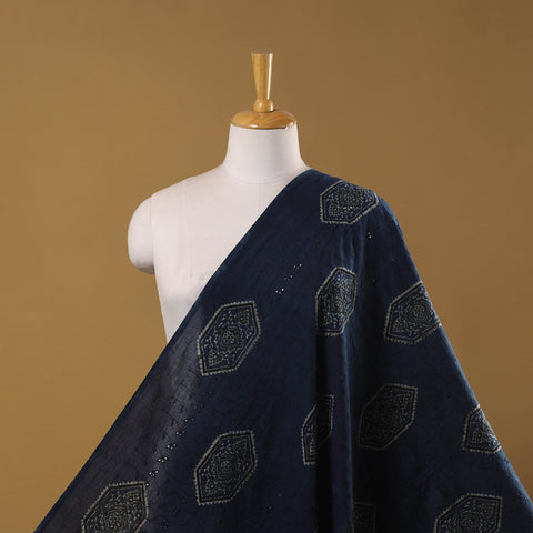 Hakoba natural dyed cotton fabric 05 - handcrafted